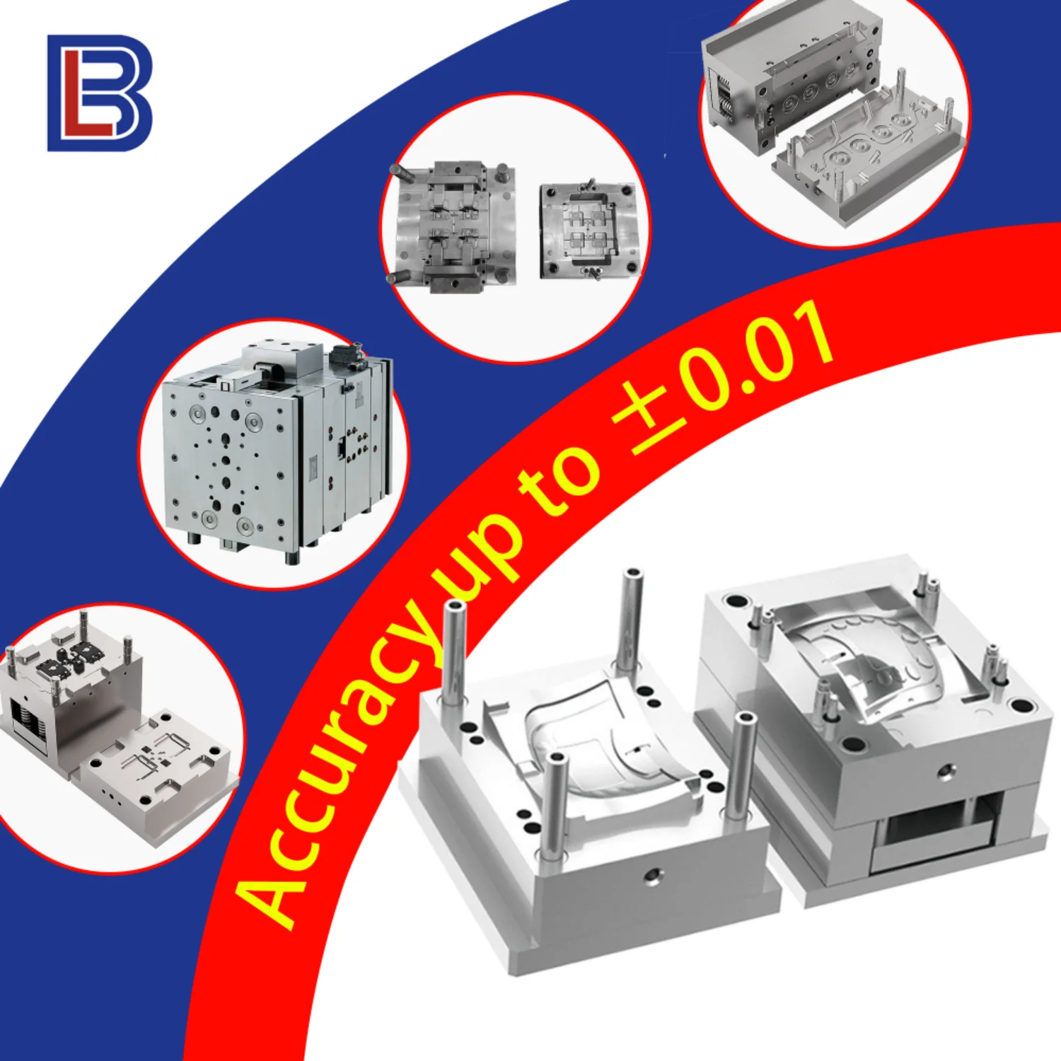 Custom ABS Plastic Parts Injection Molding Service Making Cheap Mould