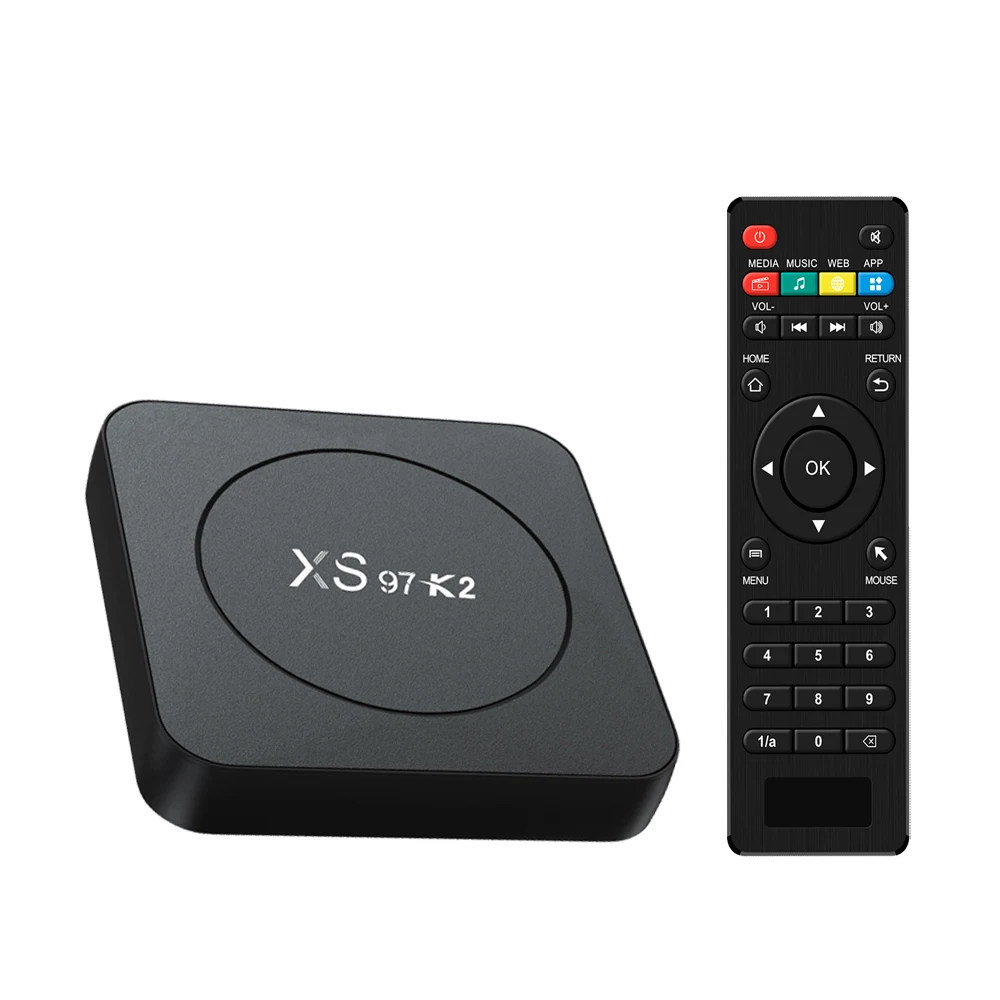 XS97 K2 оптовая продажа Allwinner h313 2 Гб 16 двухдиапазонный wifi четырехъядерный android smart tv box