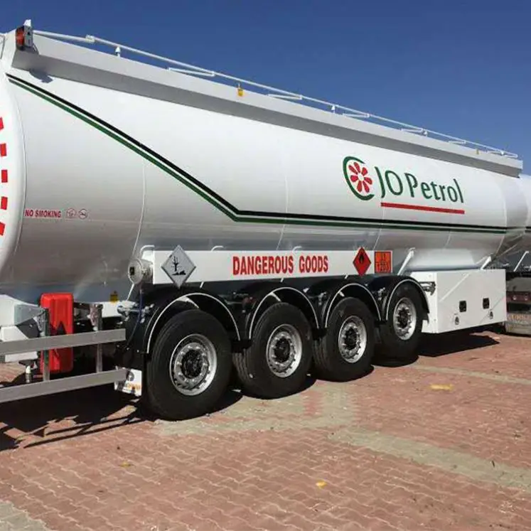 40000L Tri-axle oil tank fuel transport ship capacity oil tanker semi truck sale kenya,trailer trailer with 3 compartments