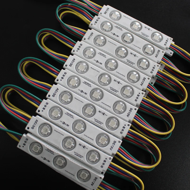 Высокостандартный супер яркий SMD5050 0 72 Вт Светодиодный модуль RGB светодиодный световой знак для рекламных вывесок