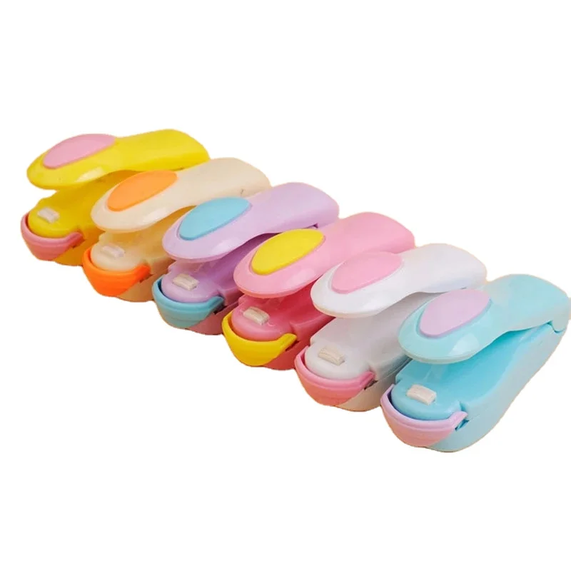 D459 Portable Household Mini Heat Sealing Machine Ceramic Impulse Sealer Seal Packing Capper Plastic Bag Sealer
