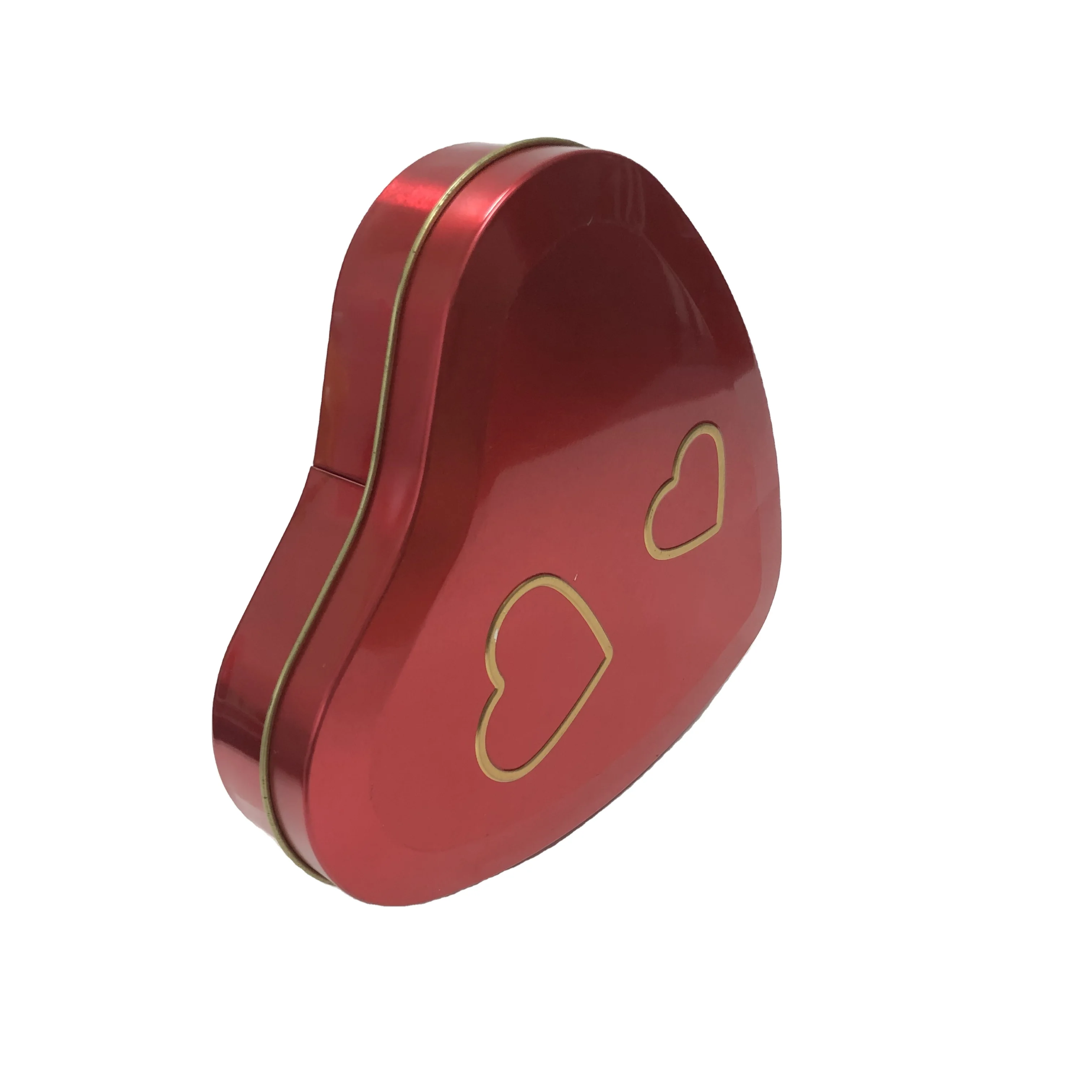 heart-shaped empty chocolate boxes food packaging round cake tin personalized