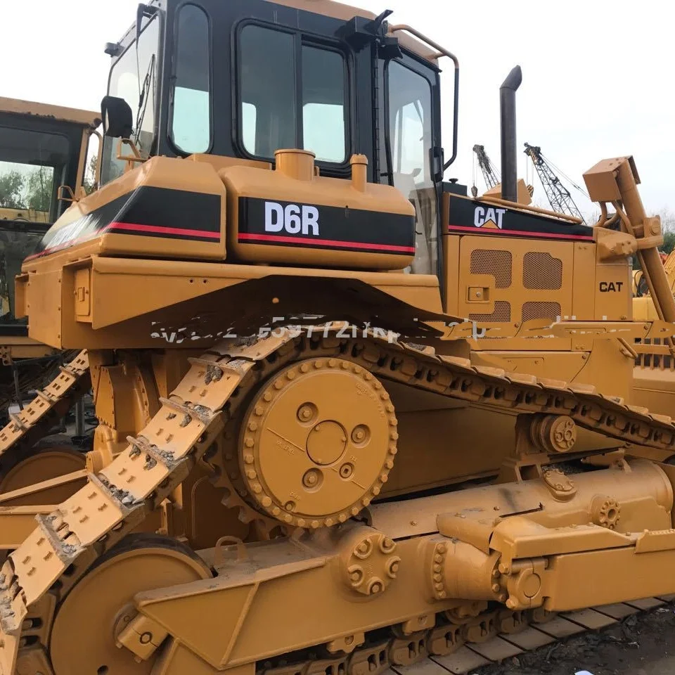  CAT D6R used bulldozers Crawler Used Bulldozer original machine