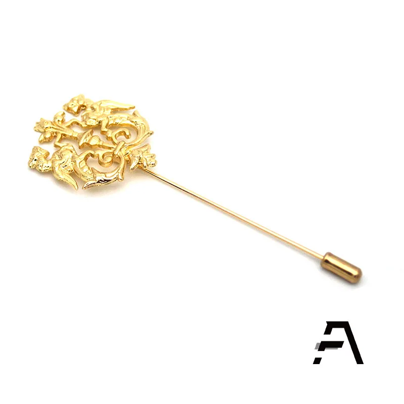 Factory price Mens brooch lapel pin for Agbada Kaften