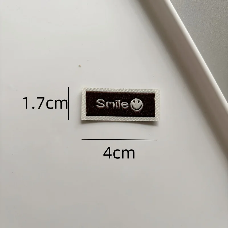 Hot selling Woven Label Garment Labels Clothing Manufacturer Fabric Tag On Neck Cotton Custom Made Logo Label For Pet Clothes