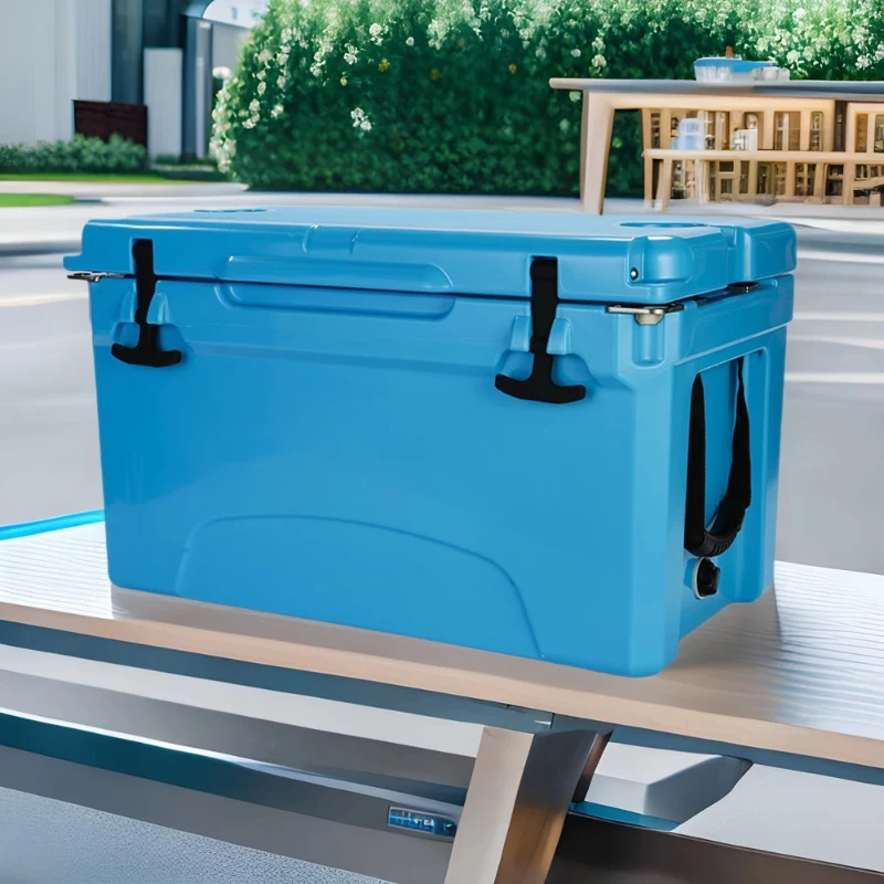 40QT PU insulation Multifuncional   Rotomolded Coolers Ice Cooler Box Portable For Low-Temperature Industrial Products