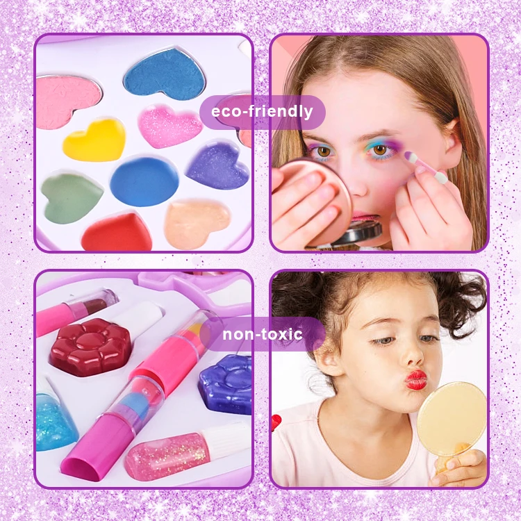 girls real makeup sets high quality make up kit for kids toys little