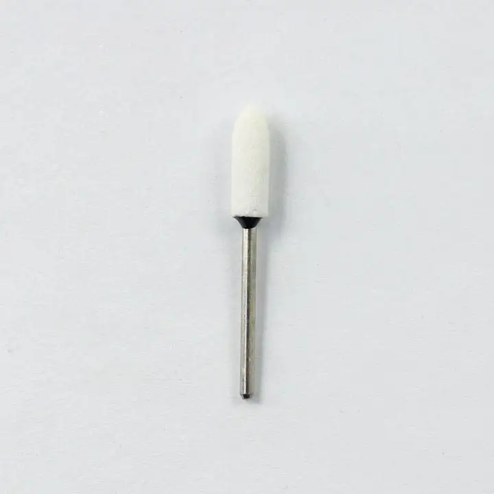 5 Pcs/box Grinding Head Corundum Ceramic Green Stones and pink White Contour for Metal Polishing