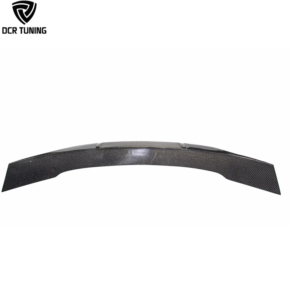 B8.5 Carbon Spoiler R Style for Audi A4 B8.5 Carbon Fiber Rear Trunk Spoiler Back Boot Lip Wing Sedan 2013-2016
