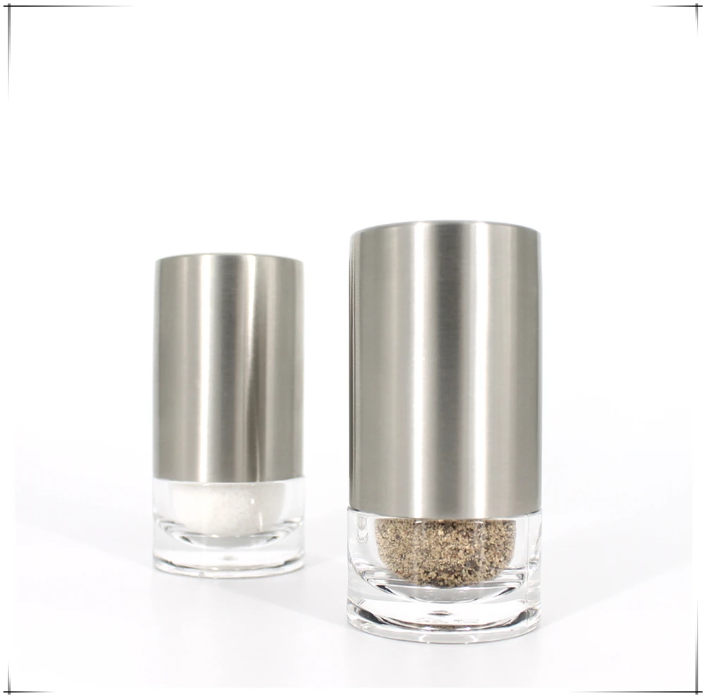 amazon sale salt and pepper shaker with acrylic stand / spices shaker set