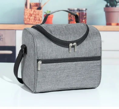 Students Bring Rice Insulation Bags Aluminum Foil Thickened Meal Bags Square Lunch Bags For Work