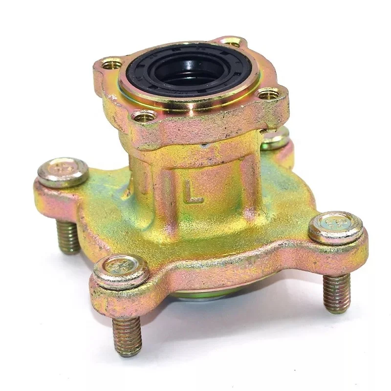  Front 17mm 4 Stud Brake Disc Wheel Hub Fit 110cc 125cc 150cc 200cc 250cc Go Kart Buggy Karting ATV Quad Bike