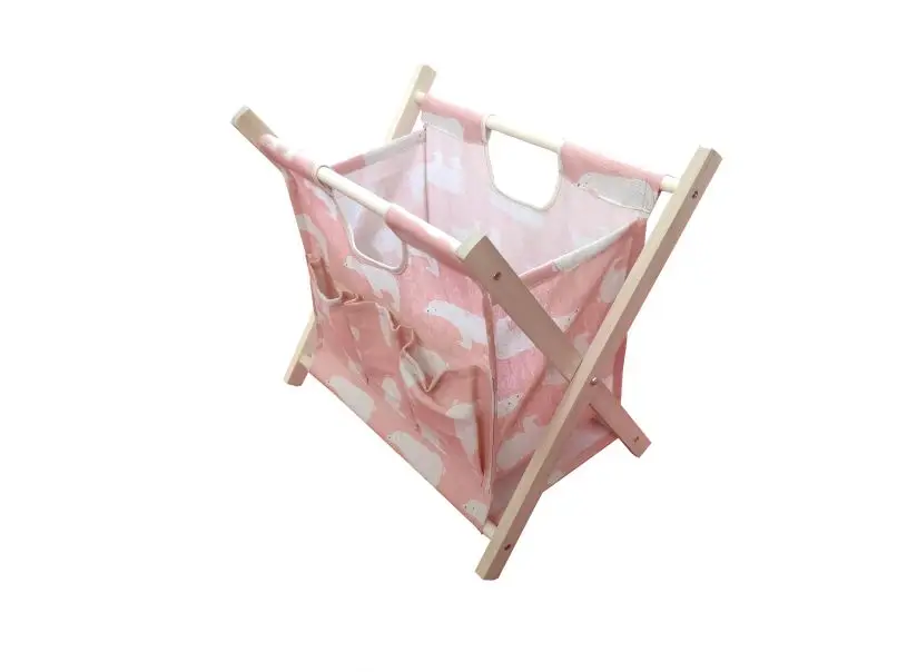 
Wood Wall Mounted Magazine Rack Metal Wood 