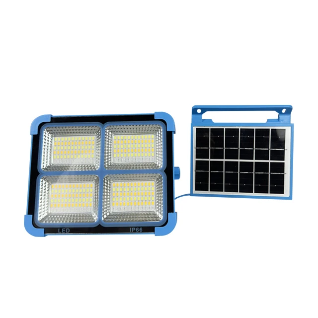 50W 100W 200W Solar Portable Light Hook Portable Multi-functional Usb Emergency Lighting Project Light