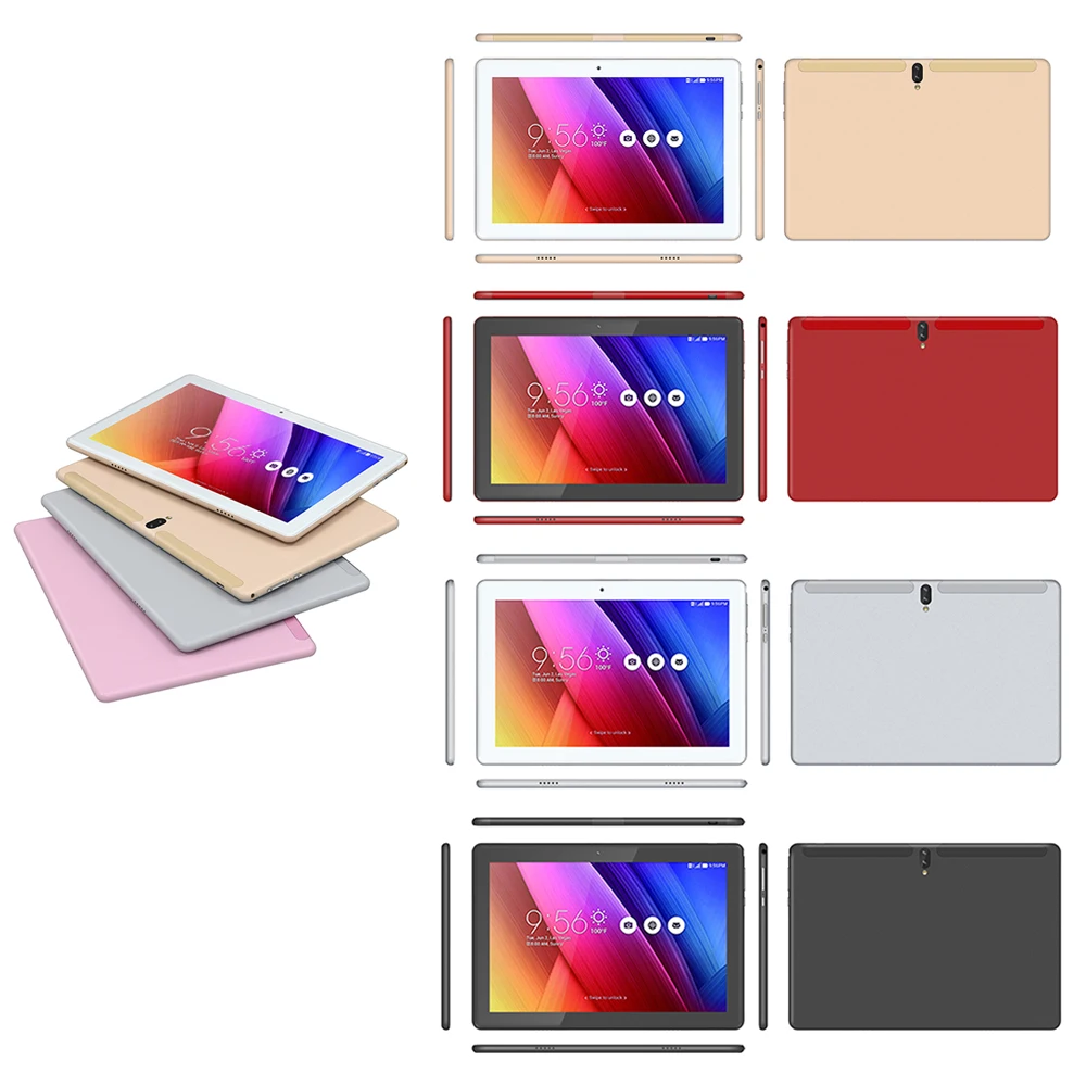 Новый дизайн новый планшет 10 дюймов android четырехъядерный 2 Гб ram 32 ГБ rom hd ips 3g Две sim-карты дешевый планшетный ПК