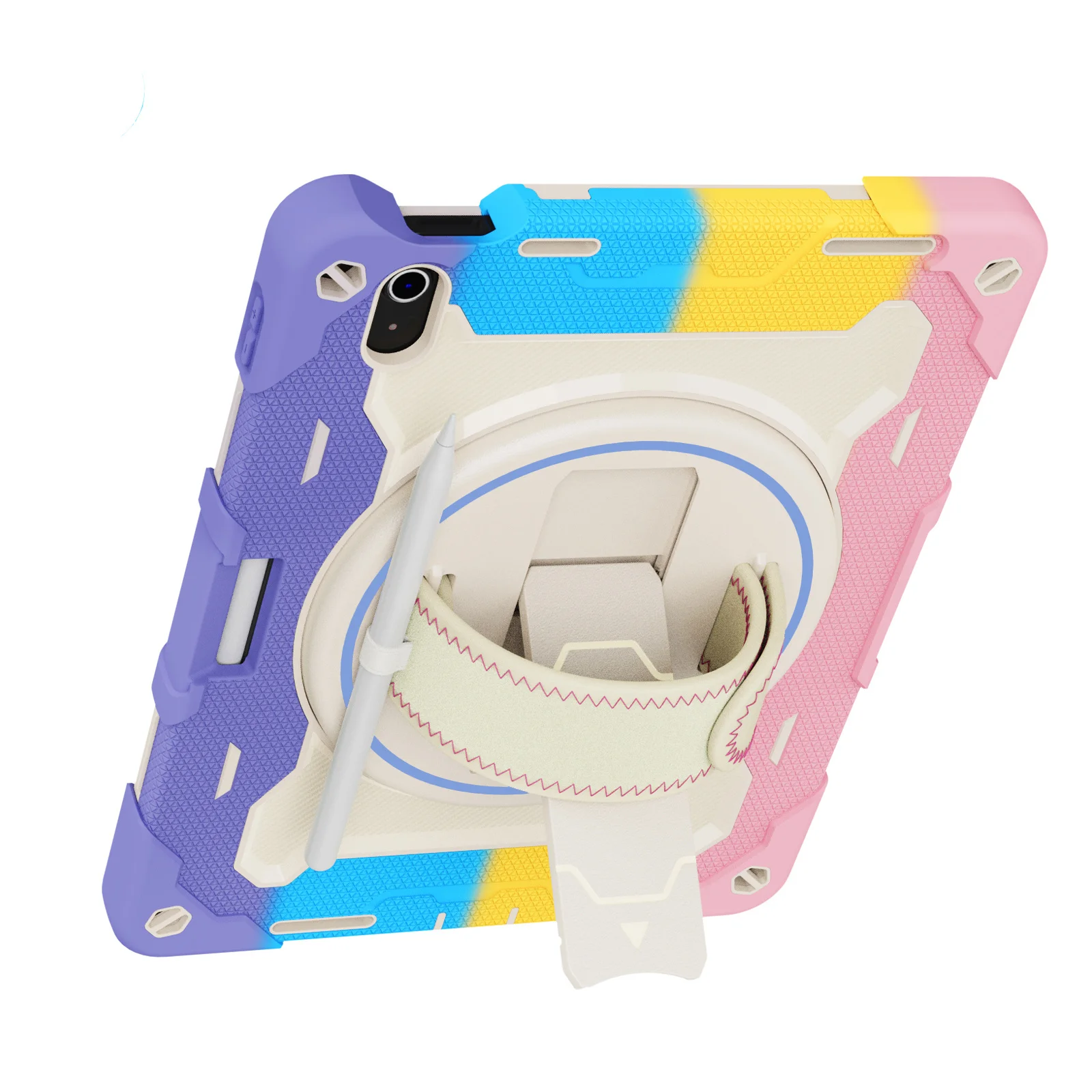 Wholesales Factory OEM 3 in 1 Shockproof Tablet Case PC Silicone Tablet Cover With Pen Holder for iPad 10th Gen 10.9 2022