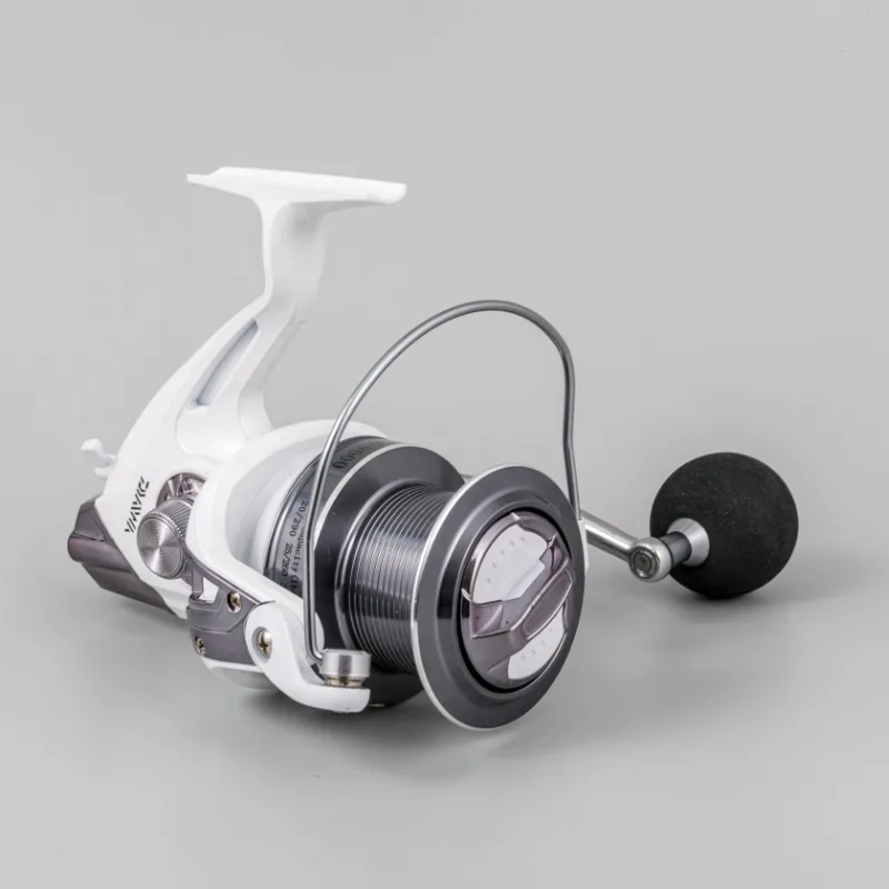 White Metal deep sea Sea Fishing Distant Wheel long cast Raft Wheel fish reels Bait Casting reels spinning fishing reel