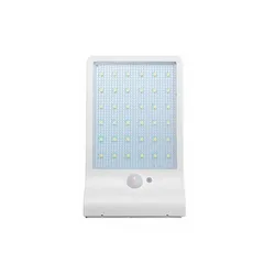 Zhong shan Factory High Quality Solar Led Wall Light Waterproof IP65 Outdoor Lighting Pir Human Body Sensor Led Wall Light