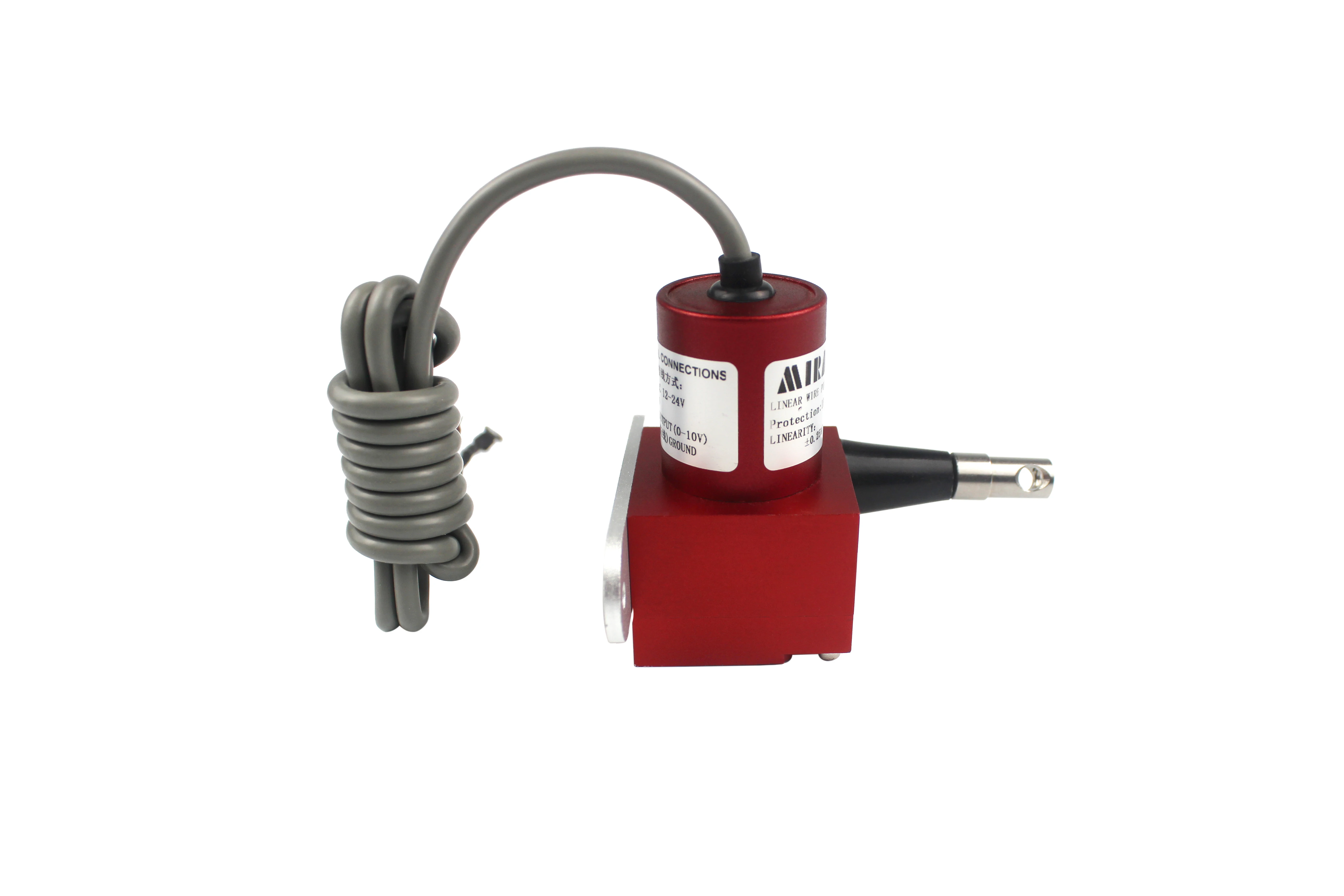 MIRAN MPS-XXS-R Range 100~800mm Rotary Linear Absolute Encoder/Wire Sensor/Draw Wire Displacement Sensor wire length measurement