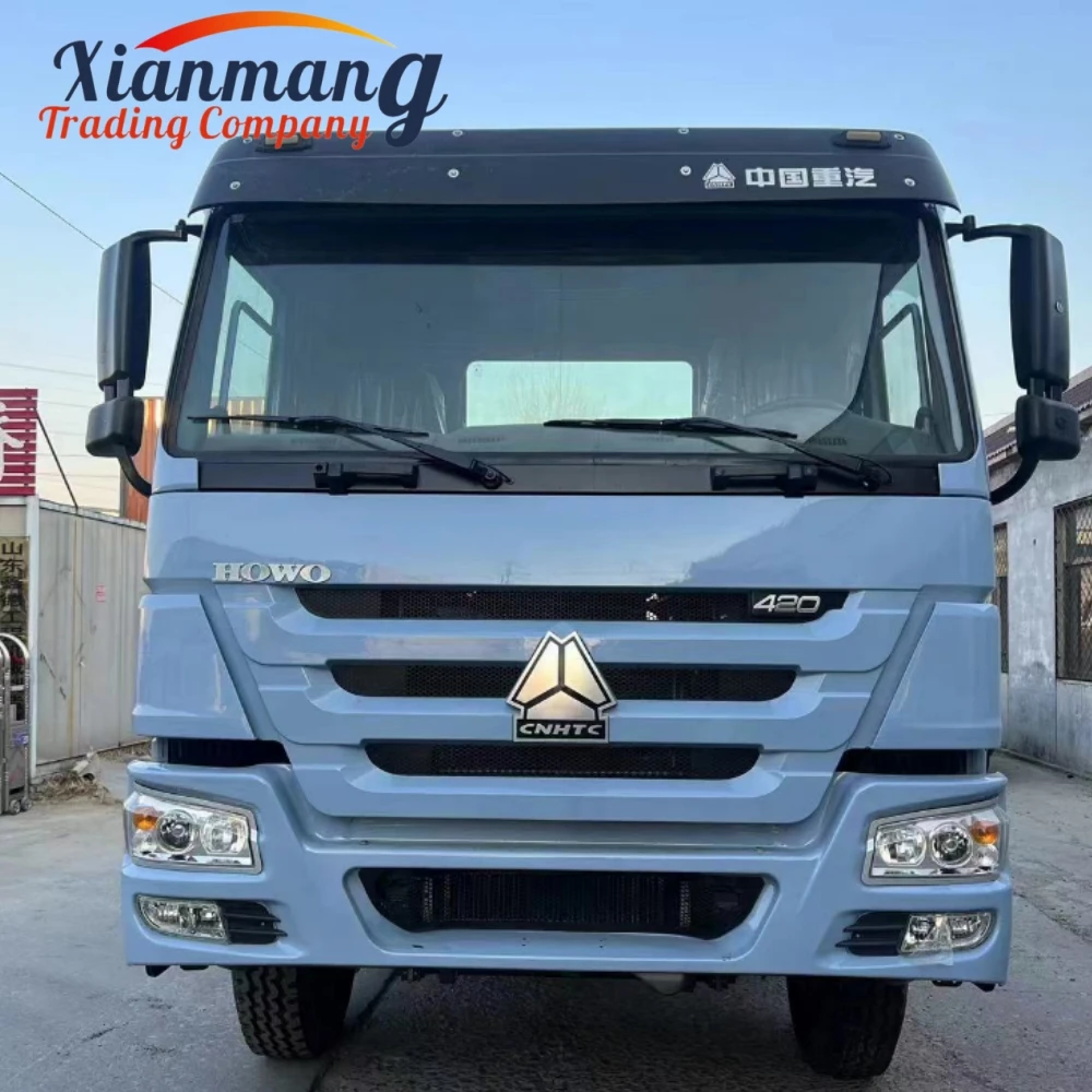 Used sinotruck 10 wheel truck head tractor truck 371 375 400 420HPAll wheel drive howo 4x4 tractor truck for sale
