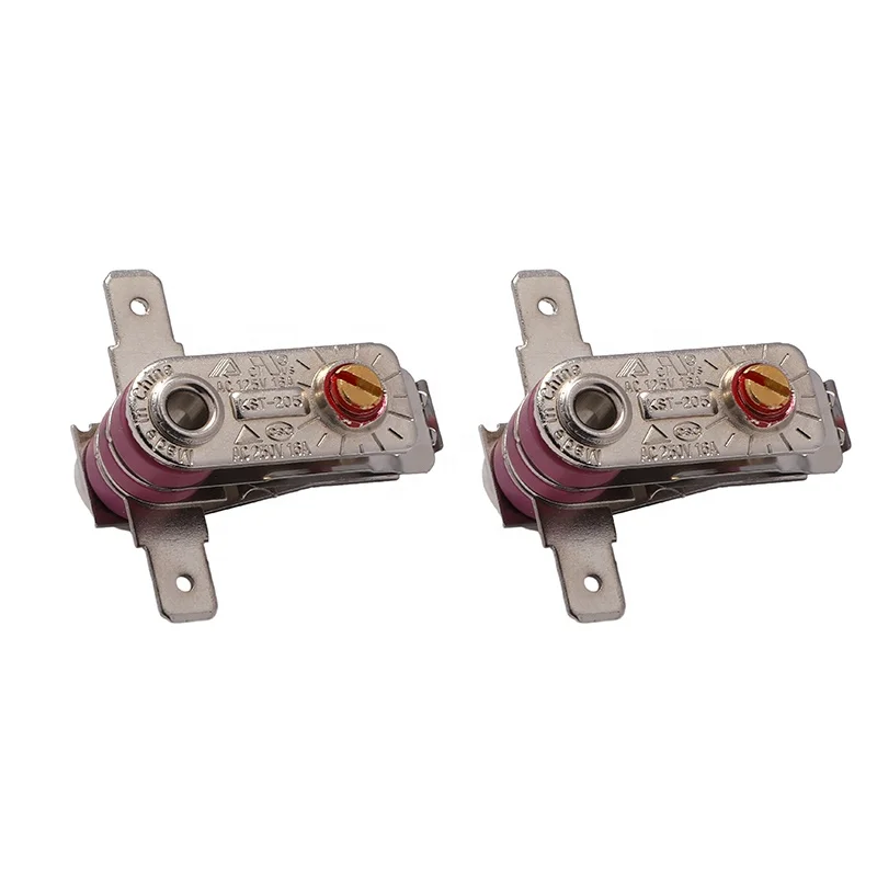 New Arrival Electric Universal Temperature Controller KST205 Adjustable Bimetal Thermostat Thermal Switch Pizza Baking Oven