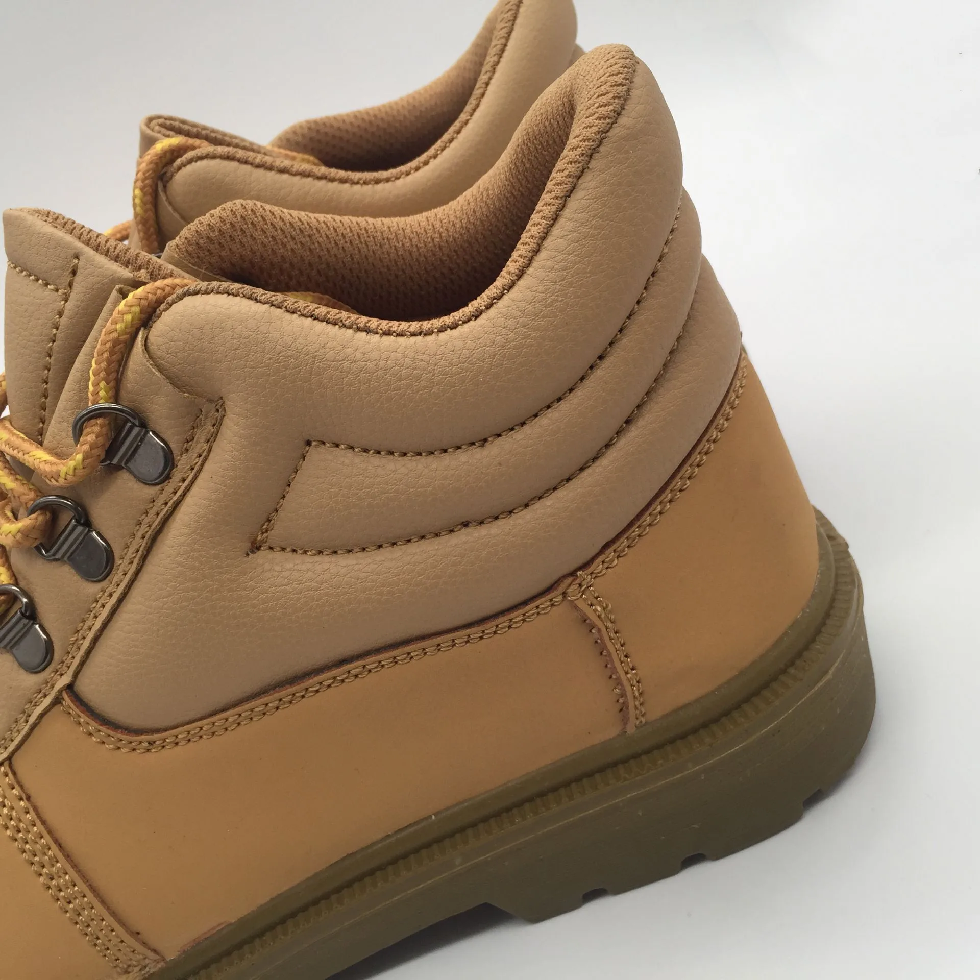 Good Price Oil Resistant Safety Steel Toe Used Black Leather Men Work S3 Safety Shoes Boots