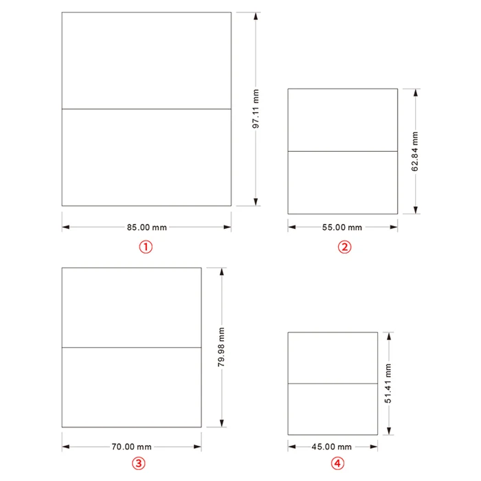 Брелок Vograce с индивидуальной печатью в упаковке, брелок с подставкой