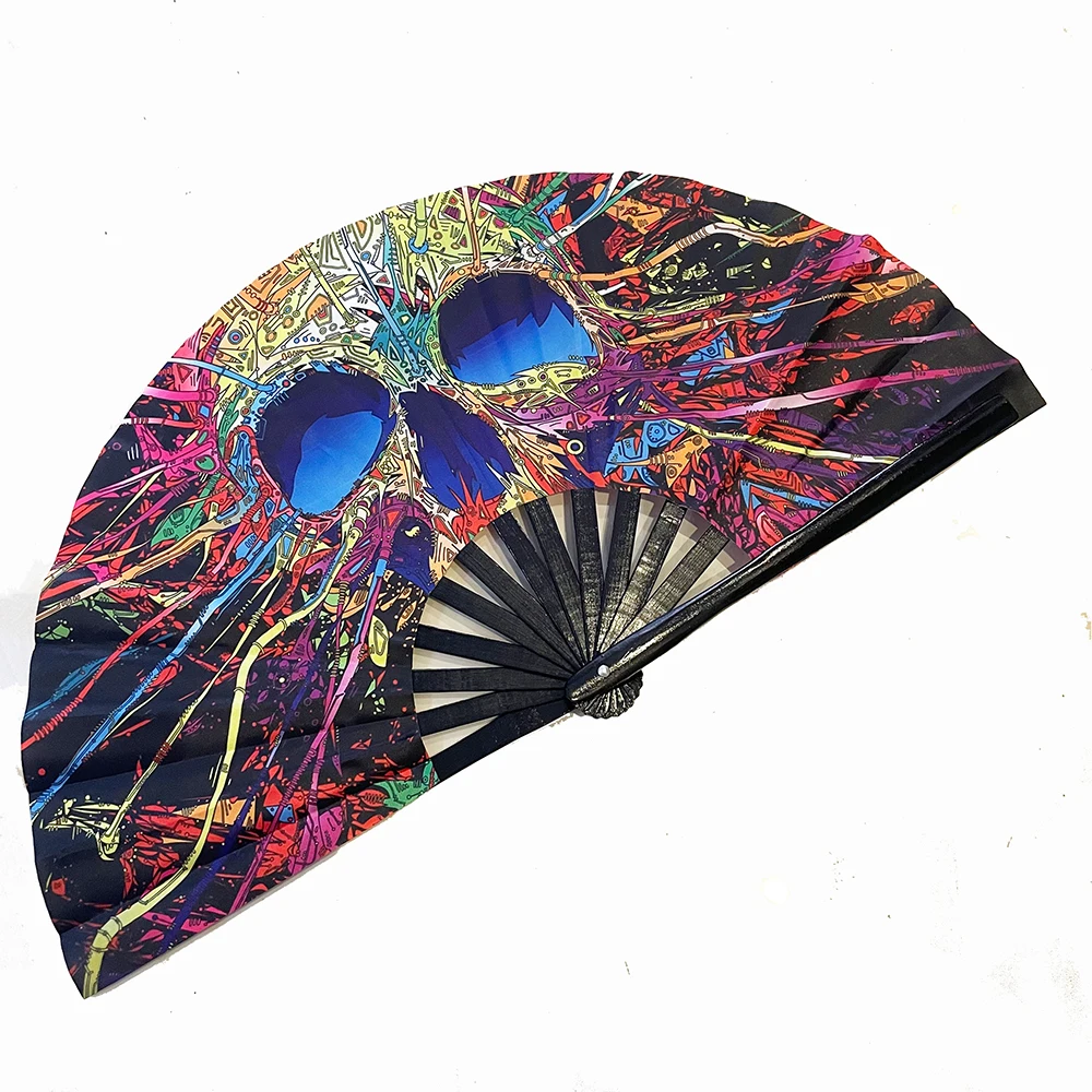 Hot sale bamboo products 2021 wood hand fan black hand fans bulk
