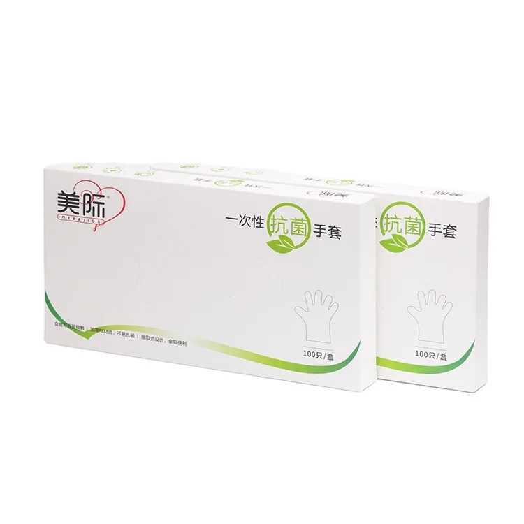 Hot Selling High Quality Cheap Waterproof PE Plastic Gloves Food Grade Disposable Hand Gloves With Custom Logo