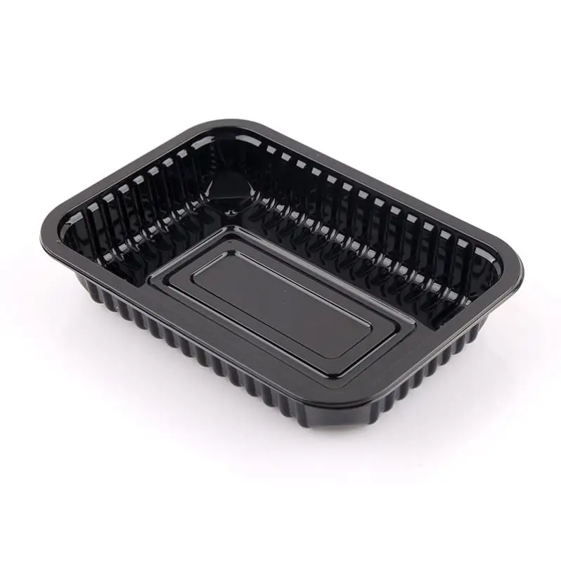Factory Supplier Food Take Out Packaging Disposable 4 Compartment Plastic Lunch Boxes Prepared Food Container Manufacturer