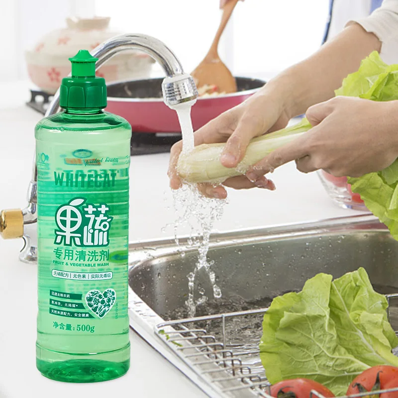 Clear RAW liquid for vegetables and fruits Whitecat