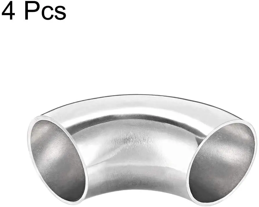 High Performance Reducer pipe fittings butt welded 90 degree polishing elbow grade 304 316 stainless steel elbow price
