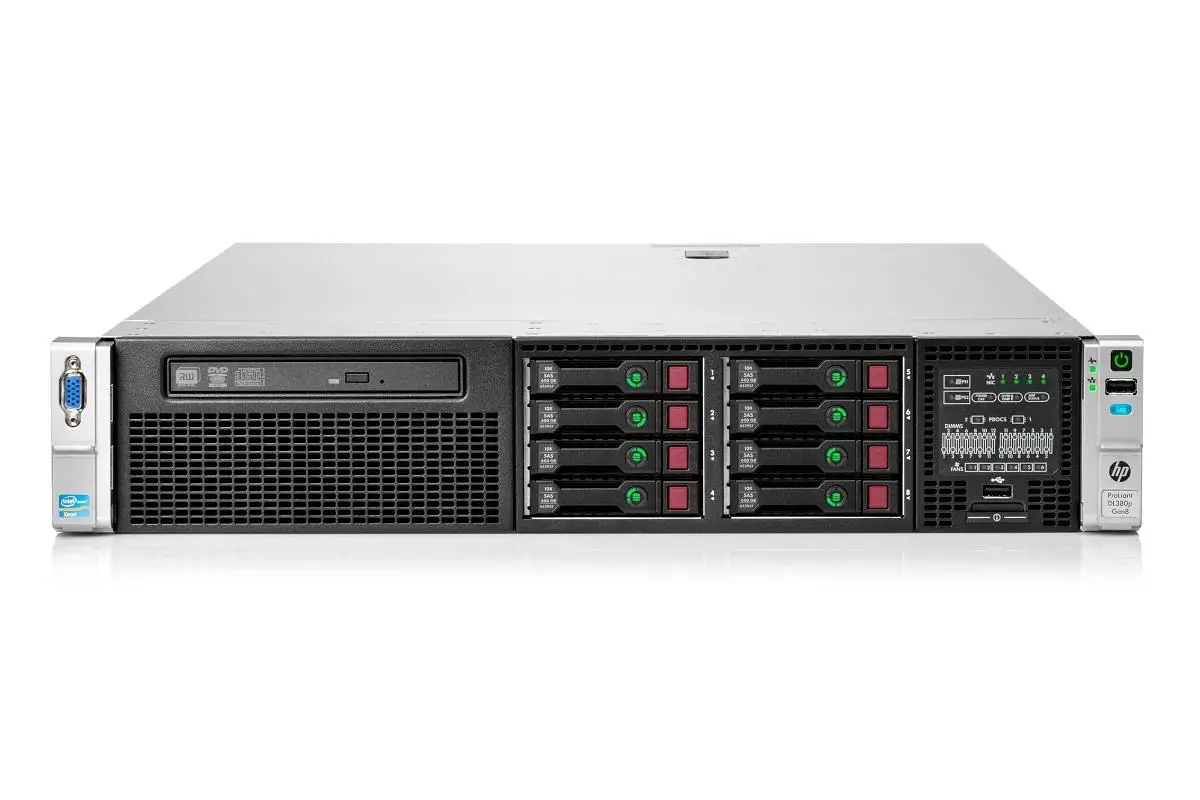HP DL380 G8 8SFF Intel Xeon E5520 HP Proliant DL380 Gen8 Used Servers