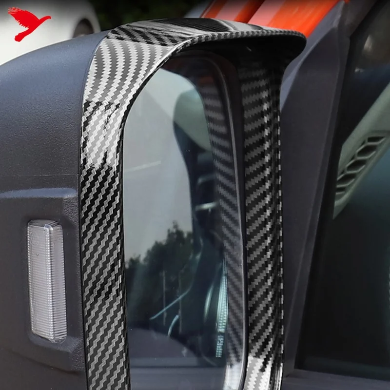 Car Exterior Accessories Side Door Rear View Mirror Frame Cover ABS 2PCS for GWM Tank 300 2020-2024