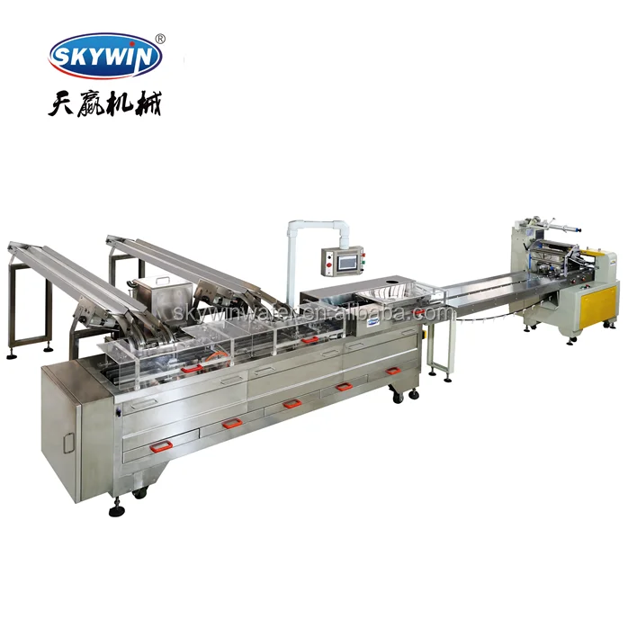 Hot Biscuit Sandwich Making Machine Connect Packing Machine Ice Cream Sandwich Biscuit Machine Bakery Bakery