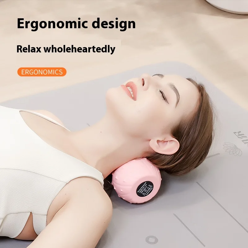 LUYAO Portable Electric  Peanut Massage Ball Vibrating Massage Ball for Pain Relive Foot Muscle Massager