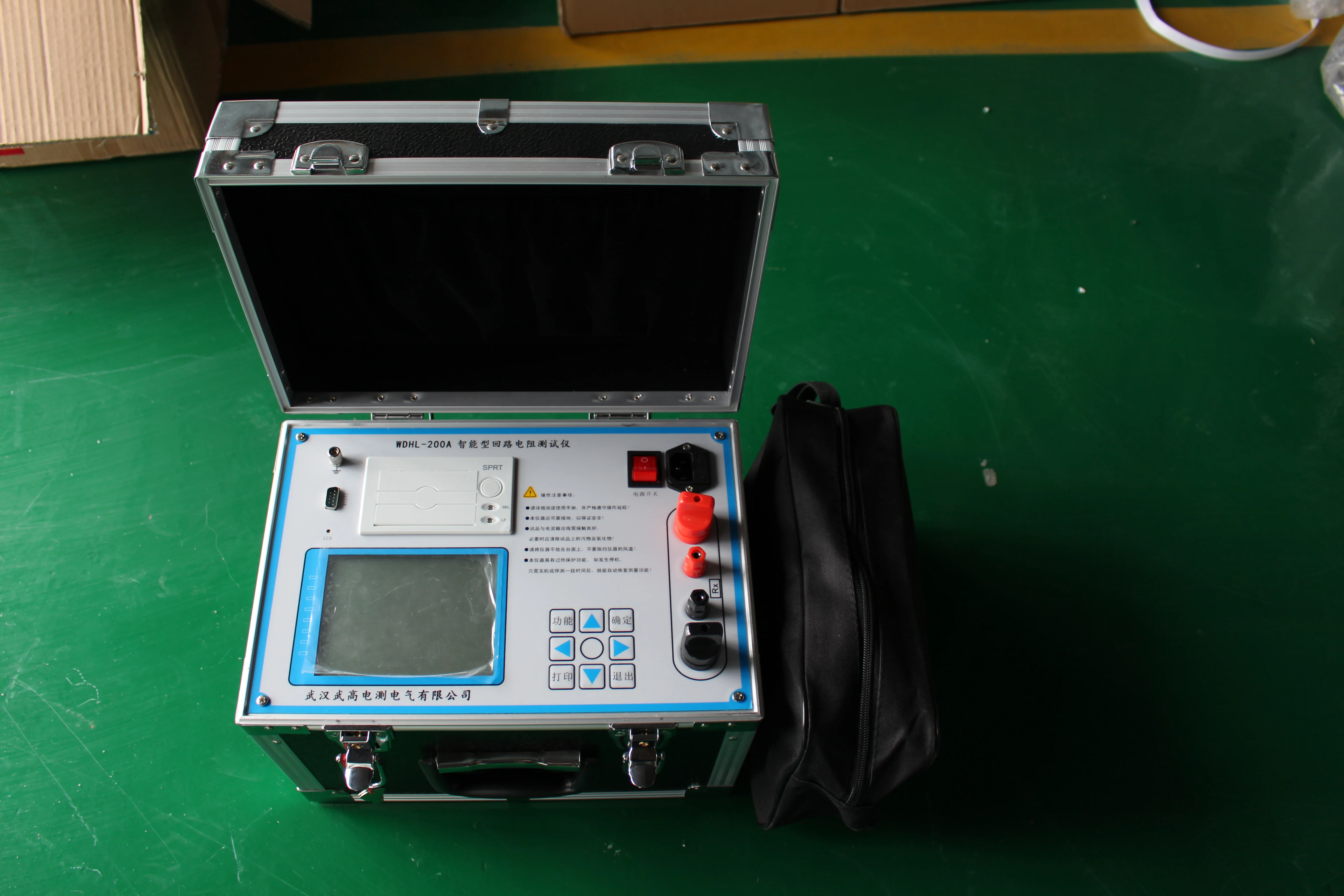 WDHL-200A Intelligent circuit resistance tester circuit resistance testing instrument loop resistance tester