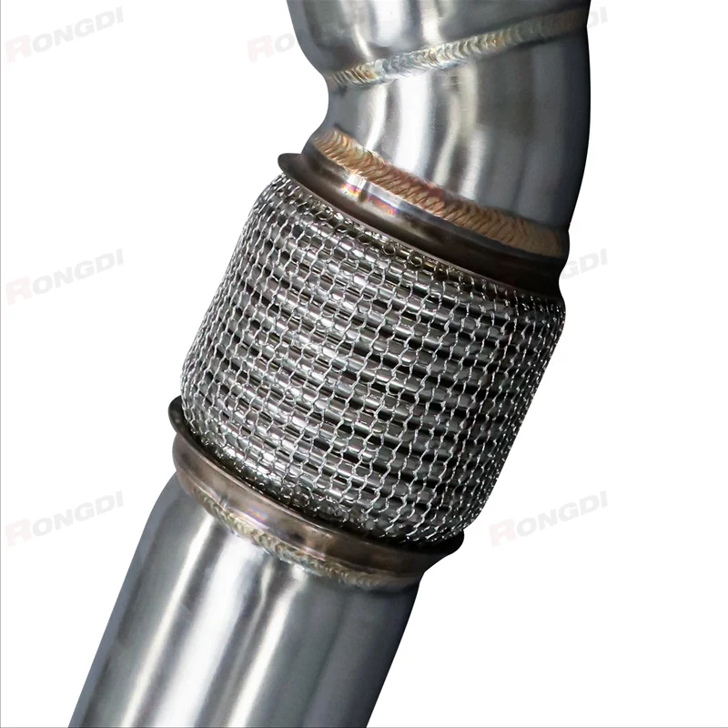 High-Performance 304 Stainless Steel Downpipe for BMW 320i 325i G20 X5M X6M F95 F96 4.4T Factory Wholesaler Price