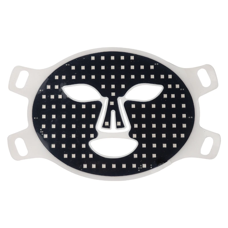 240 Diodes Silicone LED Facial Mask 4-Color Body Neck Beauty Red Infrared Light Therapy EU & AU Plug for Home Use Acne Treatment