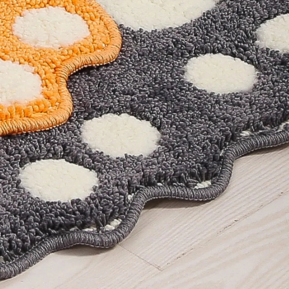 RTS Hot Sale Non-slip Bathroom Carpet Mat Toilet Foam Bathroom Rug Bath Pad Carpets