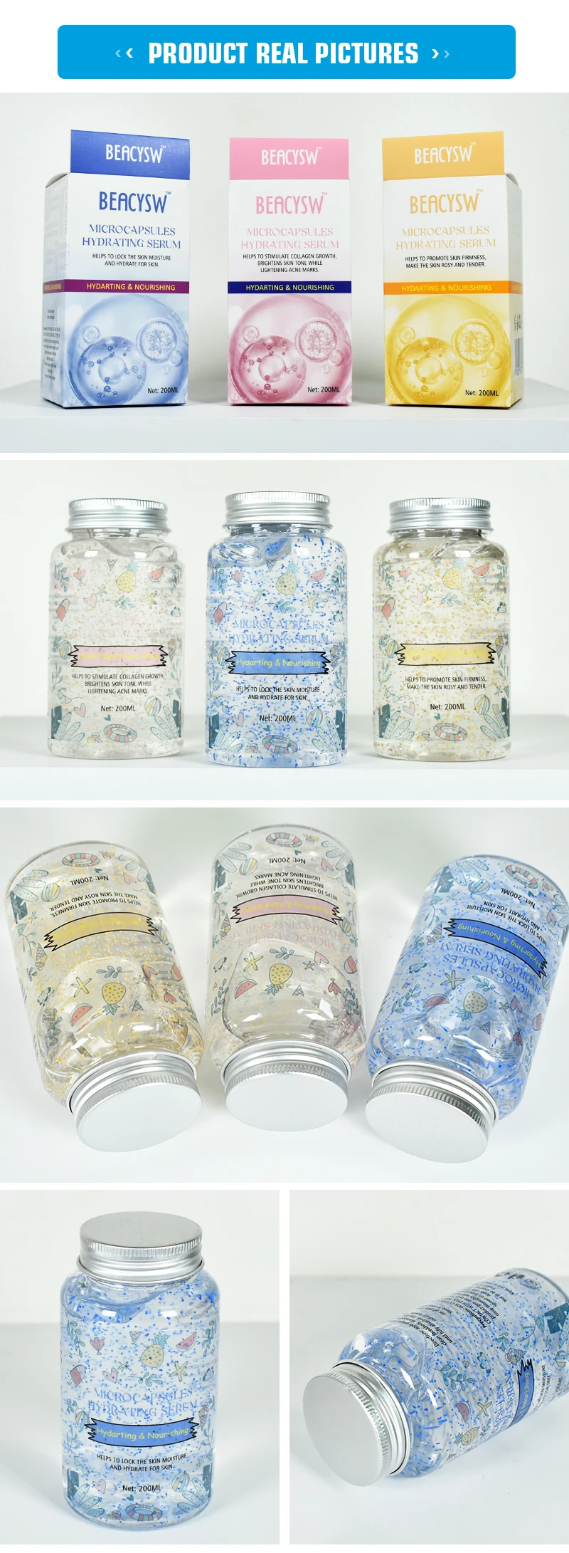 dark spot serum glow  serum anti-aging niacinamide brightening, dullness, anti-aging, hydrating microcapsules 200ml serum