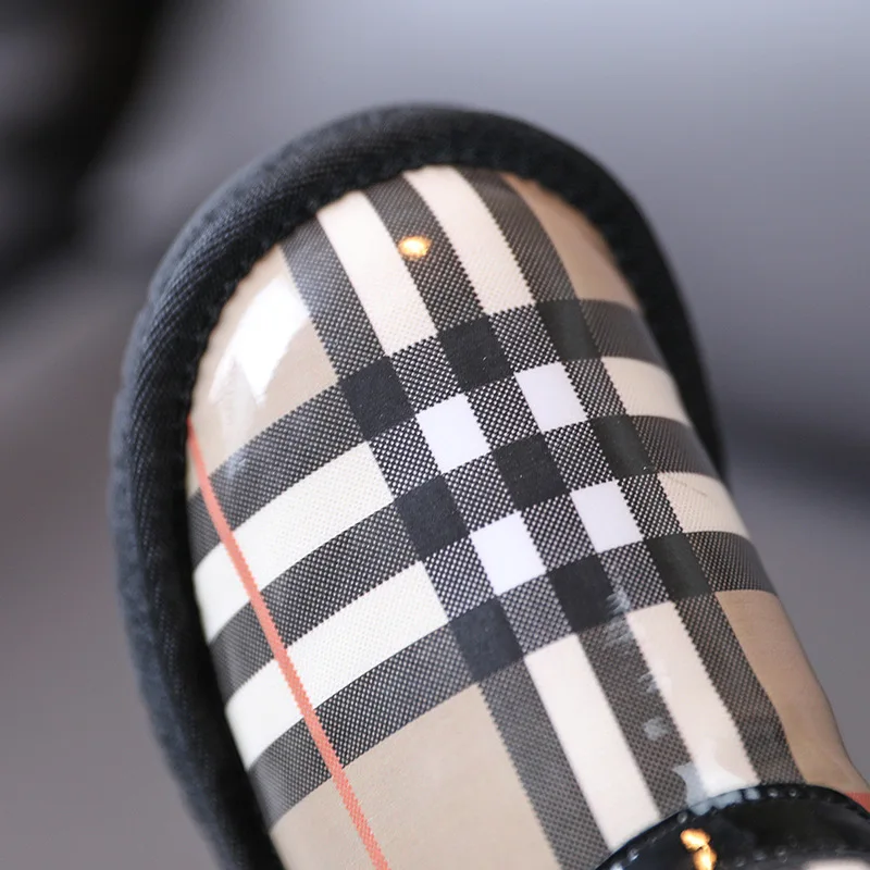 Children Snow Boots Boys Girls Winter Faux Fur Zip Ankle High Footwear Toddler Little Big Kid Warm School Brand Walking Shoes