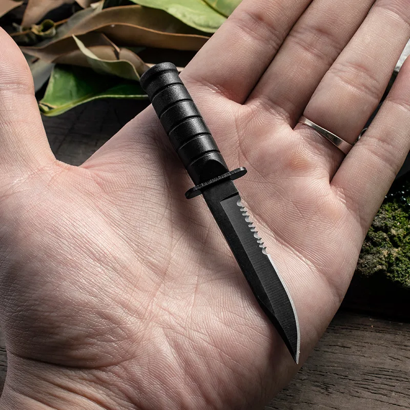 mini chain Outdoor knife Survival necklace knife pocket knifes with sheath