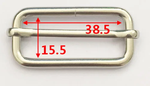 Металлическая пряжка triglide lides прямоугольная Регулируемая лямка скользящая Пряжка для чемоданов и сумок