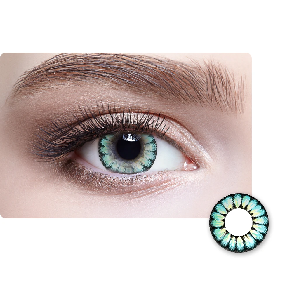 Soft natural color contact lenses cosmetics wholesale diameter 14.5mm cheap color contact lenses