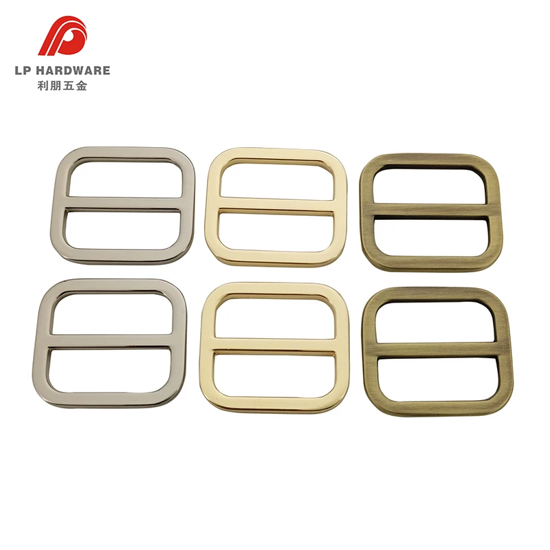 Metal Flat Rings Buckle Belt Bag Die Cast Rectangle Ring Buckles Webbing Strap Adjuster Square Buckle for Bag