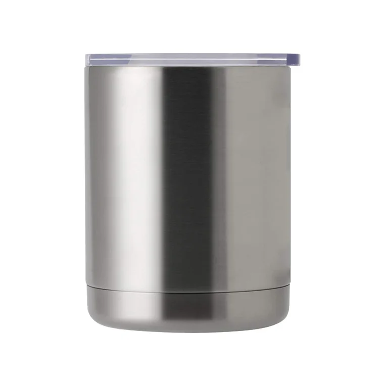 LUCKCHEN Logo Custom Double Wall Stainless Steel 12oz Coffee Mug Manufacturers wholesale