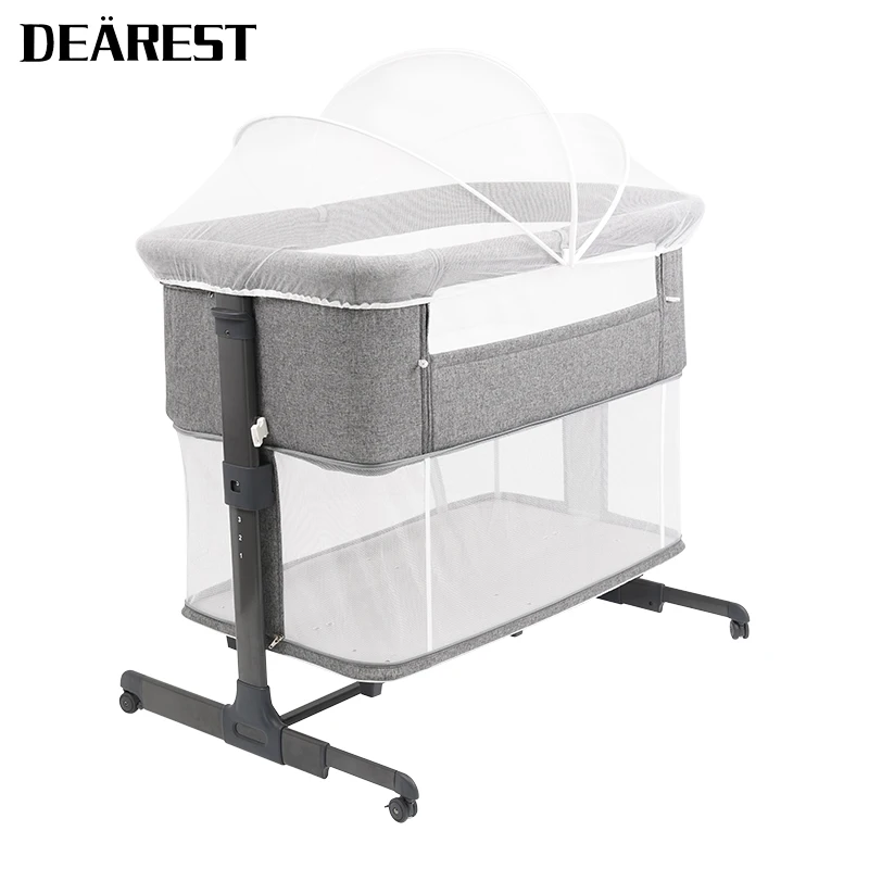 DEAREST OEM cheap kids portable travel foldable swing baby playpen bed