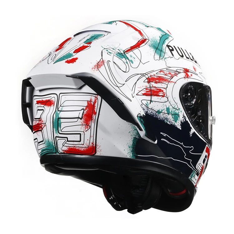 Dot Approved Double Visors Full Face off road Motor Motorcycle Helmet