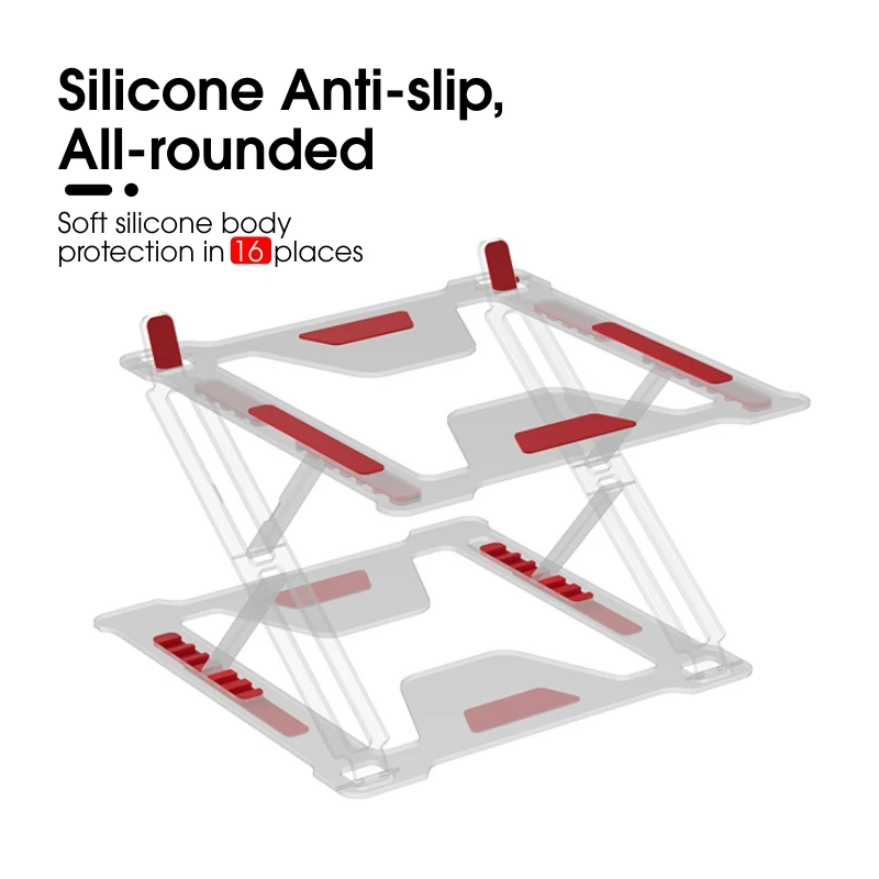 Aluminum Folding Laptop Stand Computer Stand For Laptop Portable And Adjustable Cooling Notebook Stand